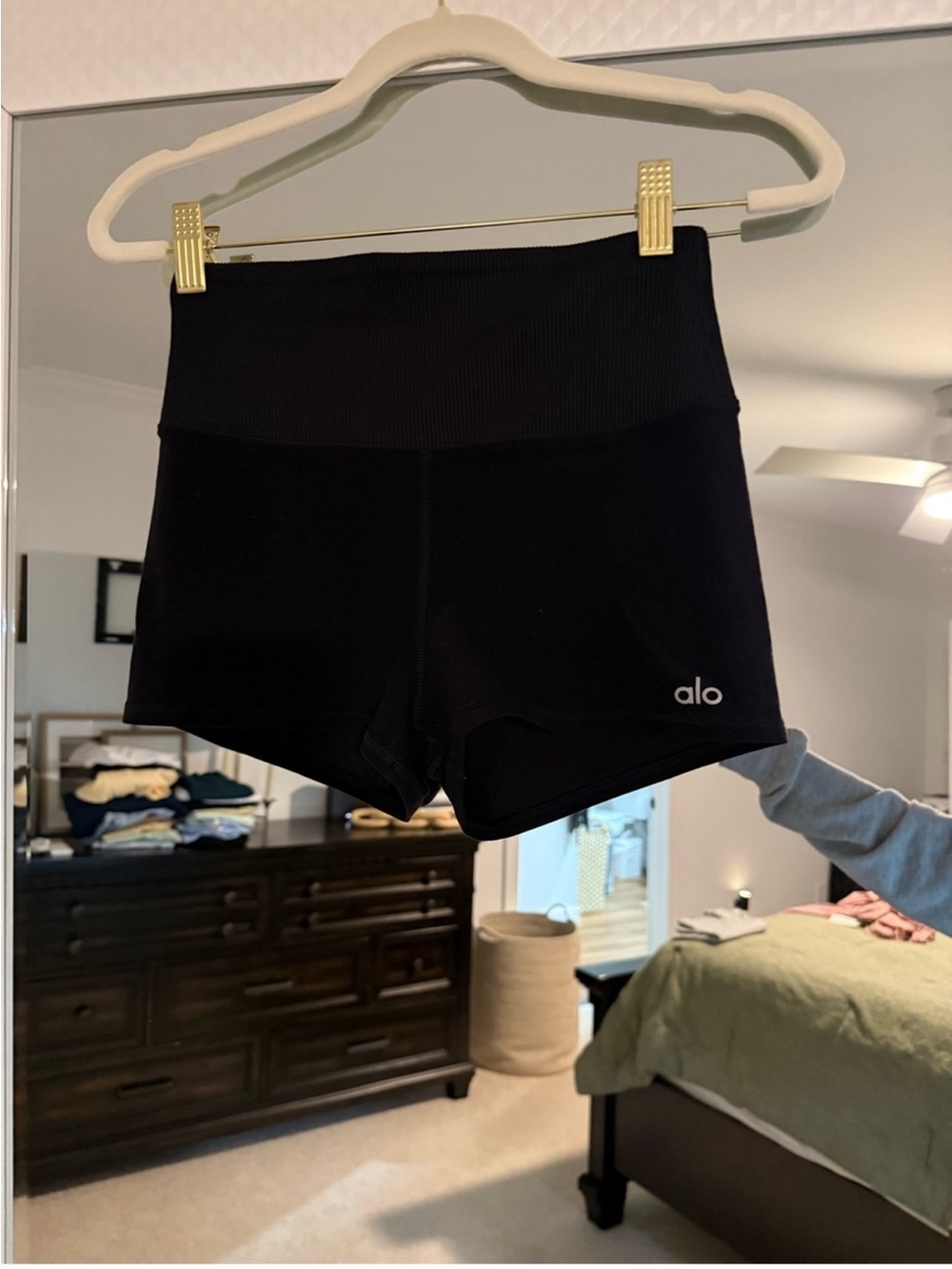 ALO Yoga Black Bike Shorts